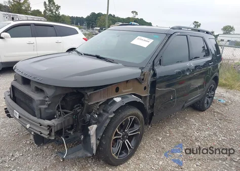 2015 Ford Explorer Sport из США, поврежденный, VIN 1FM5K8GTXFGC50677